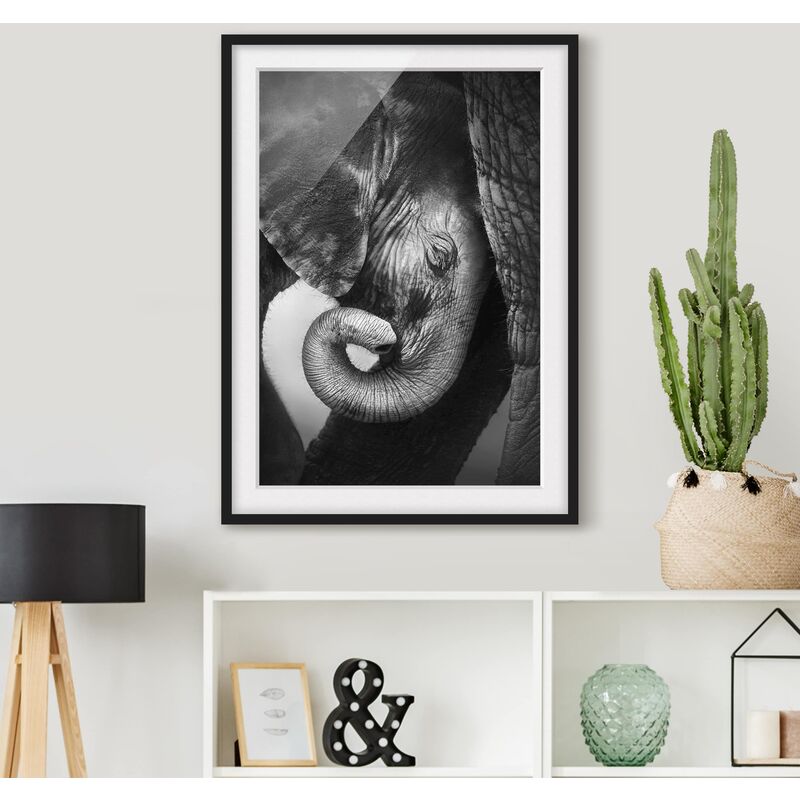 

Póster enmarcado - Mother'S Love Dimensión LxA: 40cm x 30cm, Marco: Negro