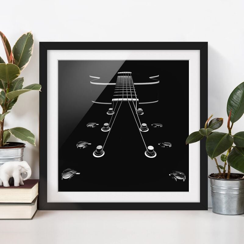 

Póster enmarcado - My New Baby Dimensión LxA: 30cm x 30cm, Marco: Negro