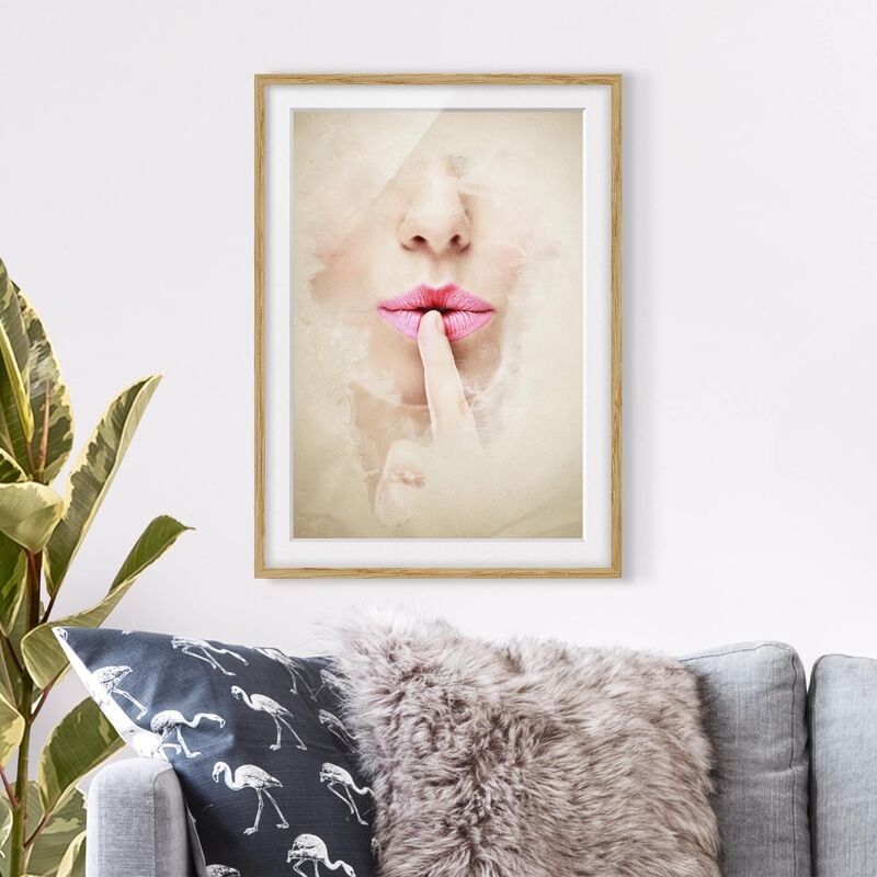 

Póster enmarcado - My Secret Dimensión LxA: 40cm x 30cm, Marco: Roble