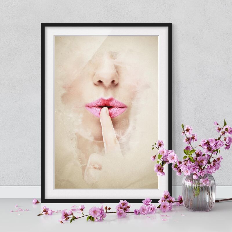 

Póster enmarcado - My Secret Dimensión LxA: 100cm x 70cm, Marco: Negro