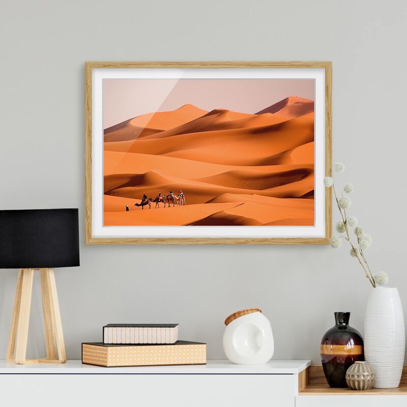 

Póster enmarcado - Namib Desert Dimensión LxA: 50cm x 70cm, Marco: Roble