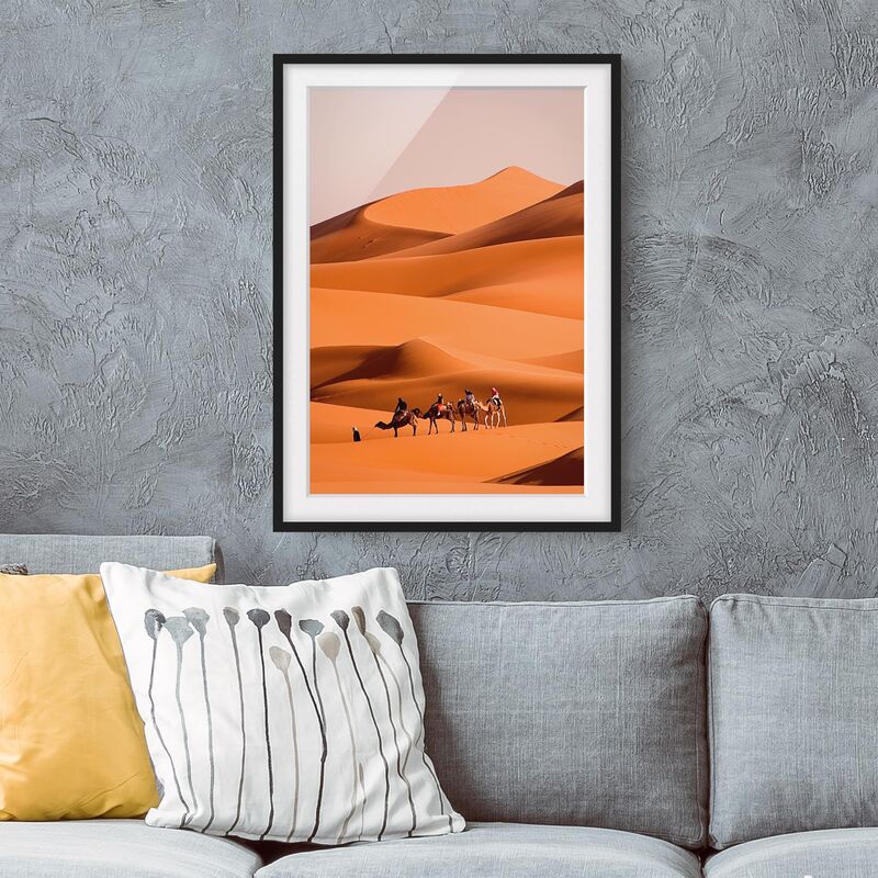 

Póster enmarcado - Namib Desert Dimensión LxA: 55cm x 40cm, Marco: Negro