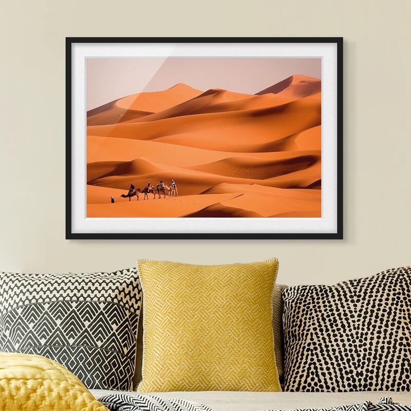 

Póster enmarcado - Namib Desert Dimensión LxA: 50cm x 70cm, Marco: Negro