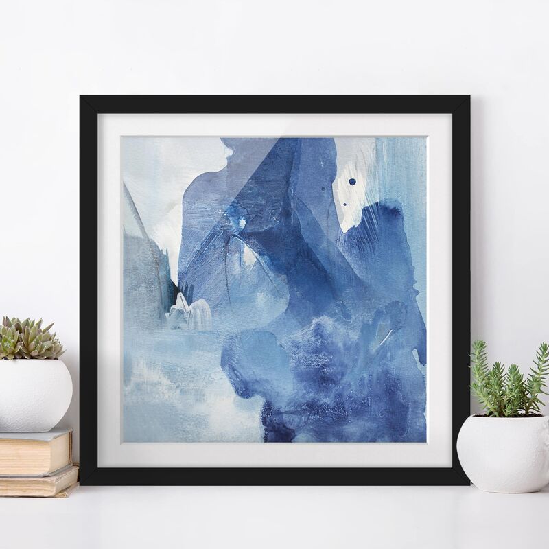 

Póster enmarcado - North Coast II Dimensión LxA: 30cm x 30cm, Marco: Negro