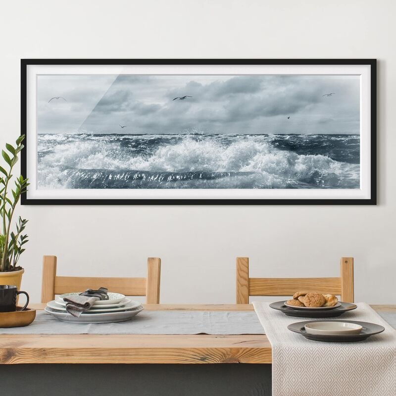 

Póster enmarcado - No.Yk6 Living Mare Del Nord Dimensión LxA: 50cm x 130cm, Marco: Negro