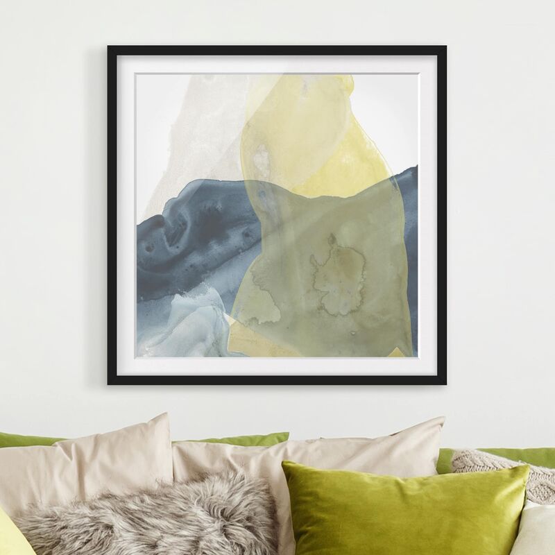 

Póster enmarcado - Ocean And Desert III Dimensión LxA: 50cm x 50cm, Marco: Negro
