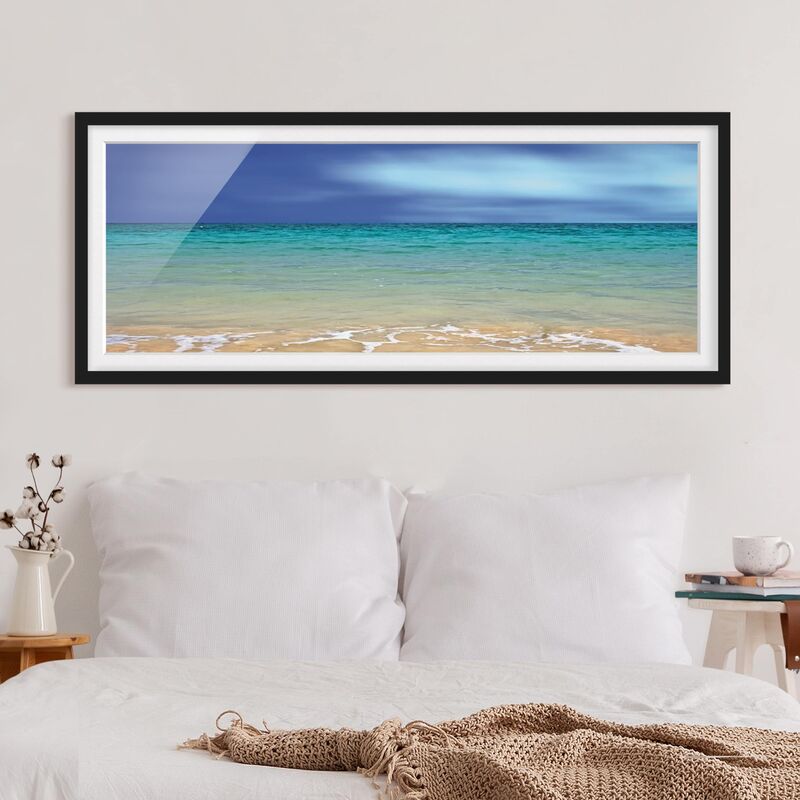 

Póster enmarcado - Oceano Indiano Dimensión LxA: 20cm x 50cm, Marco: Negro