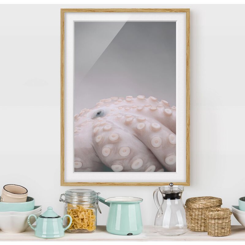 

Póster enmarcado - Octopussy Dimensión LxA: 40cm x 30cm, Marco: Roble