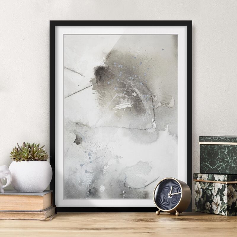 

Póster enmarcado - Oggetti Mistici Ii Dimensión LxA: 40cm x 30cm, Marco: Negro