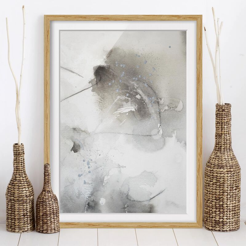

Póster enmarcado - Oggetti Mistici Ii Dimensión LxA: 40cm x 30cm, Marco: Roble