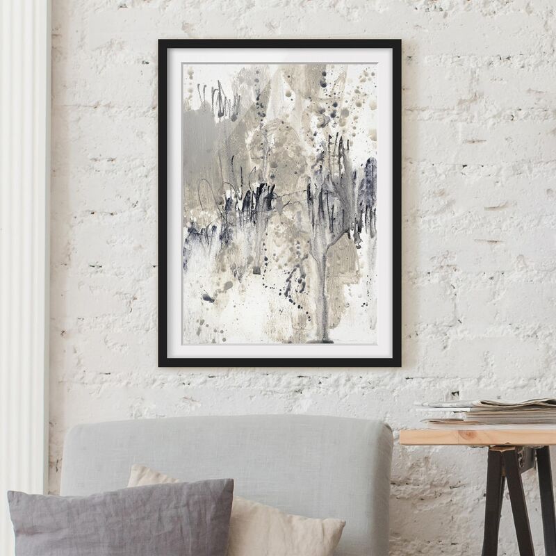

Póster enmarcado - Omaggio A Taupe Ii Dimensión LxA: 55cm x 40cm, Marco: Negro