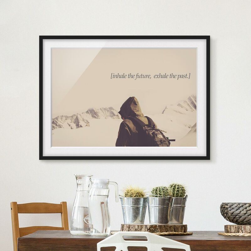 

Póster enmarcado - Paesaggi lirici - Respiro Dimensión LxA: 30cm x 40cm, Marco: Negro