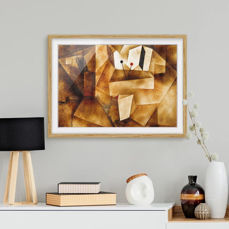 

Póster enmarcado - Paul Klee - Timpani Organ Dimensión LxA: 30cm x 40cm, Marco: Roble