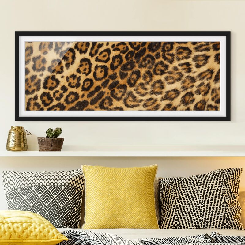 

Póster enmarcado - Pelle Jaguar Dimensión LxA: 30cm x 75cm, Marco: Negro