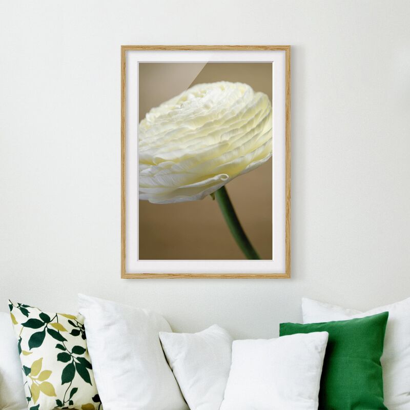 

Póster enmarcado - Pure Elegance Dimensión LxA: 100cm x 70cm, Marco: Roble