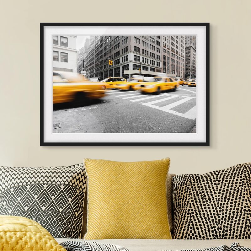 

Póster enmarcado - Rapid New York Dimensión LxA: 70cm x 100cm, Marco: Negro