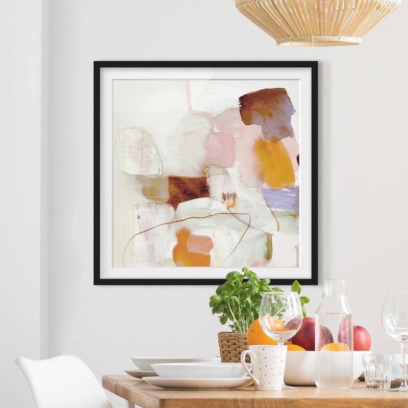 

Póster enmarcado - Ravel I Dimensión LxA: 30cm x 30cm, Marco: Negro