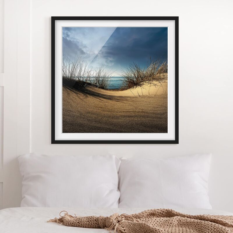 

Póster enmarcado - Sand Dune Dimensión LxA: 20cm x 20cm, Marco: Negro