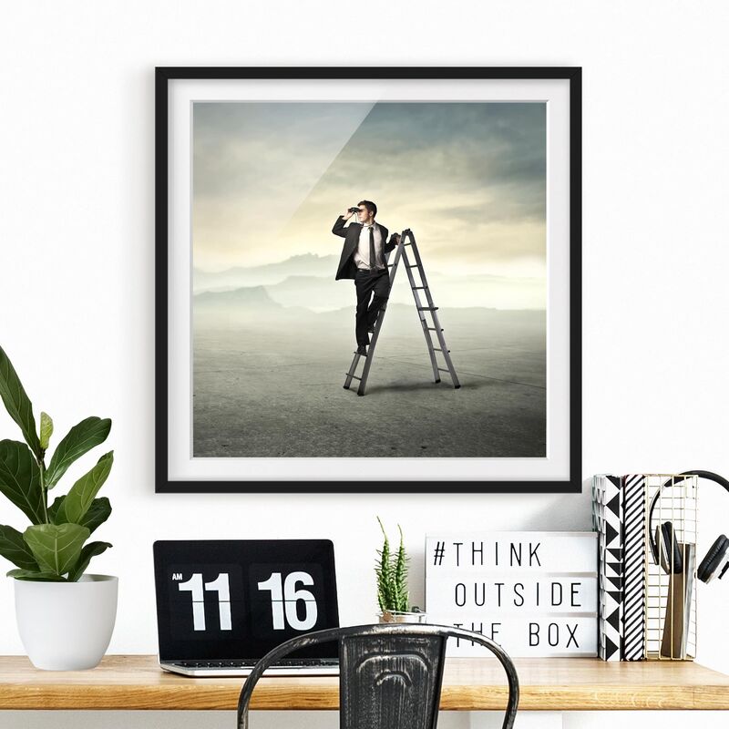

Póster enmarcado - Scout Dimensión LxA: 70cm x 70cm, Marco: Negro