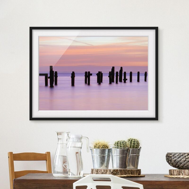 

Póster enmarcado - Sea Romance Dimensión LxA: 50cm x 70cm, Marco: Negro