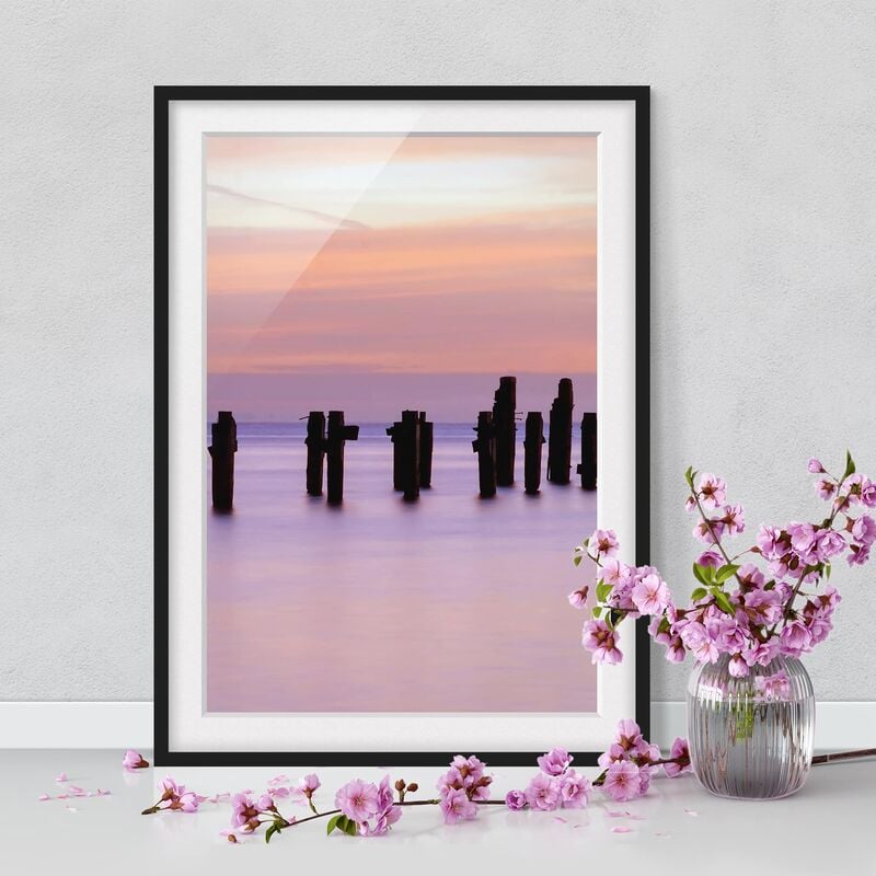 

Póster enmarcado - Sea Romance Dimensión LxA: 70cm x 50cm, Marco: Negro