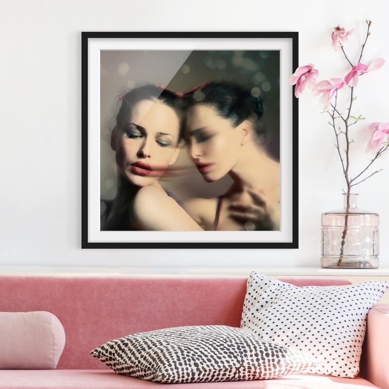 

Póster enmarcado - Seduction Dimensión LxA: 50cm x 50cm, Marco: Negro