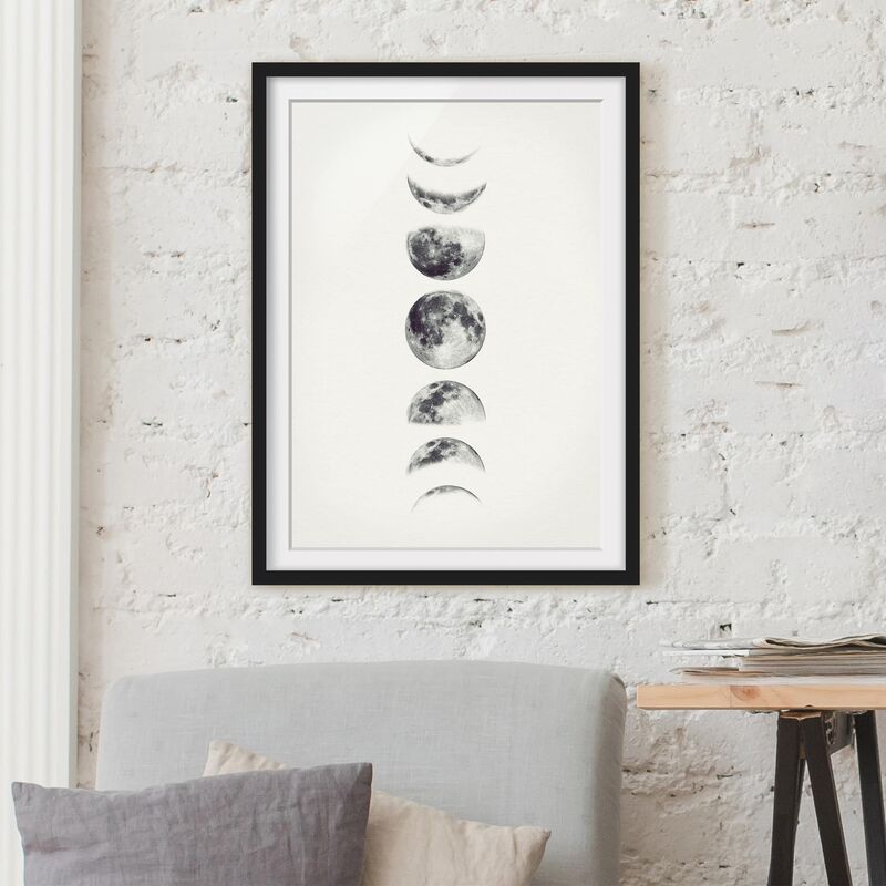 

Póster enmarcado - Seven Moons Dimensión LxA: 55cm x 40cm, Marco: Negro