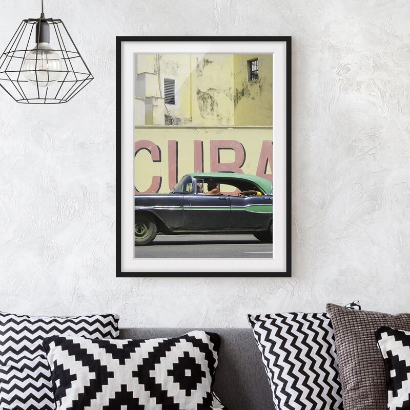

Póster enmarcado - Show Me Cuba Dimensión LxA: 24cm x 18cm, Marco: Negro
