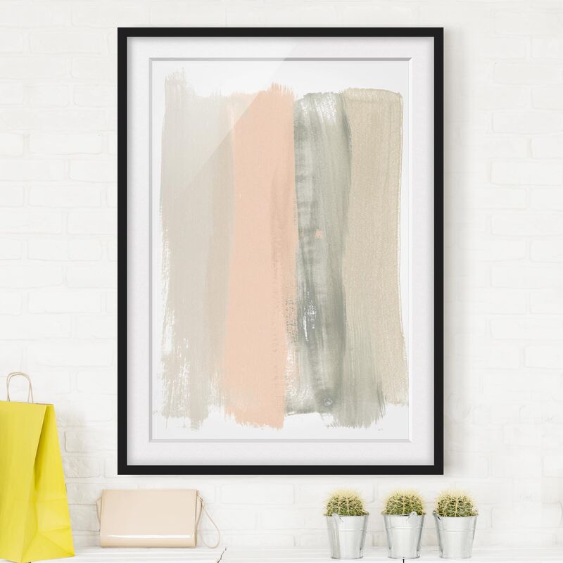 

Póster enmarcado - Sigillare Con Rouge Ii Dimensión LxA: 70cm x 50cm, Marco: Negro