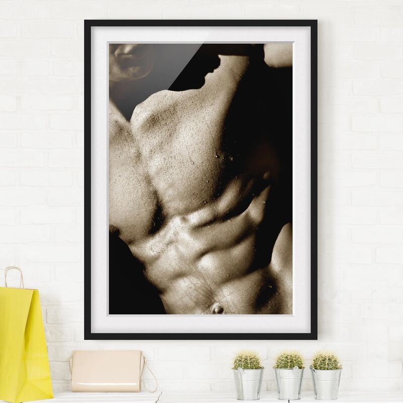 

Póster enmarcado - Sixpack Dimensión LxA: 70cm x 50cm, Marco: Negro