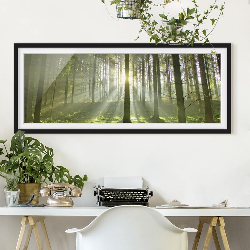

Póster enmarcado - Spring Fairytale Dimensión LxA: 40cm x 100cm, Marco: Negro