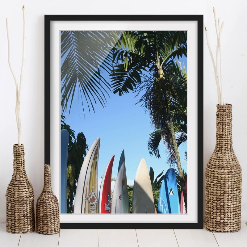 

Póster enmarcado - Surfers Paradise Dimensión LxA: 55cm x 40cm, Marco: Negro