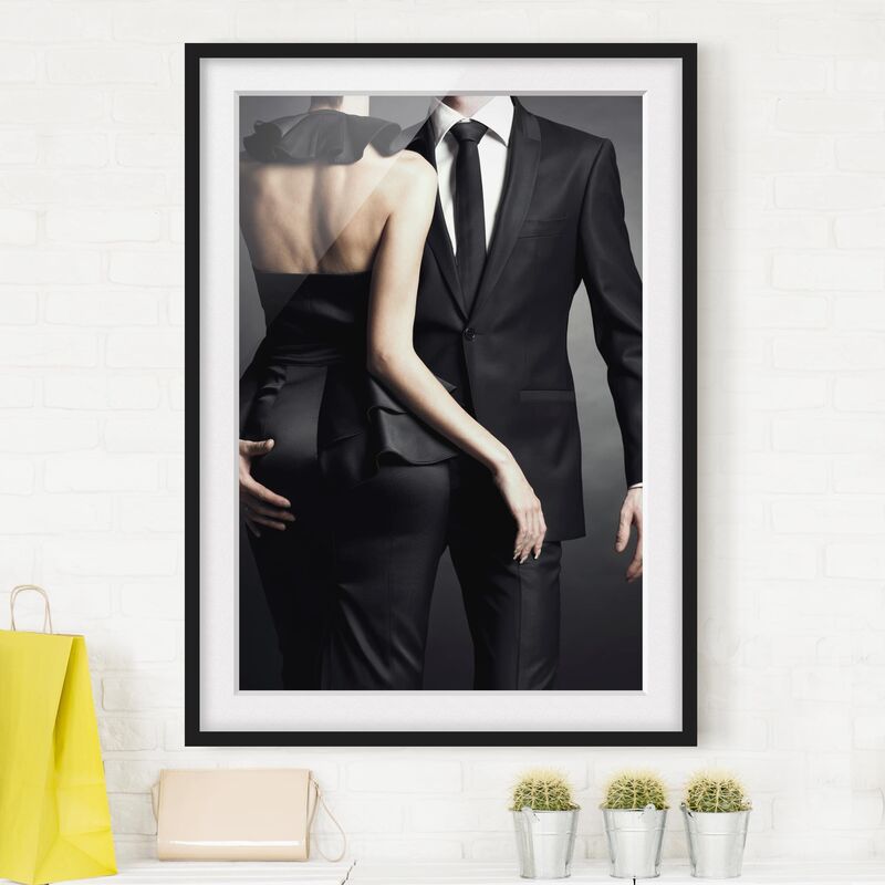 

Póster enmarcado - Touch Of Elegance Dimensión LxA: 24cm x 18cm, Marco: Negro