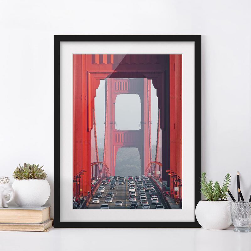 

Póster enmarcado - Trip Down The Bridge Dimensión LxA: 24cm x 18cm, Marco: Negro