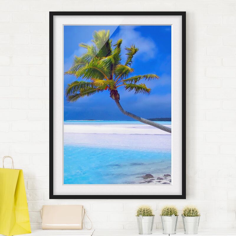 

Póster enmarcado - Tropical Dream Dimensión LxA: 24cm x 18cm, Marco: Negro