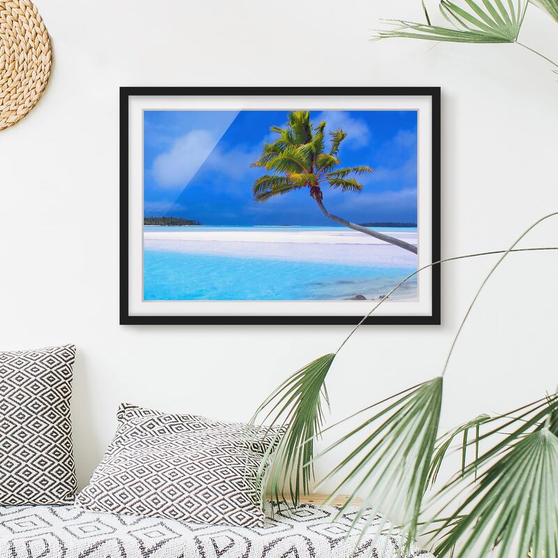 

Póster enmarcado - Tropical Dream Dimensión LxA: 70cm x 100cm, Marco: Negro