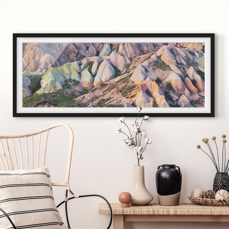 

Póster enmarcado - Tuff Im Rosental Dimensión LxA: 20cm x 50cm, Marco: Negro