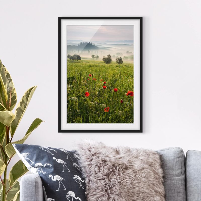 

Póster enmarcado - Tuscany Spring Dimensión LxA: 70cm x 50cm, Marco: Negro