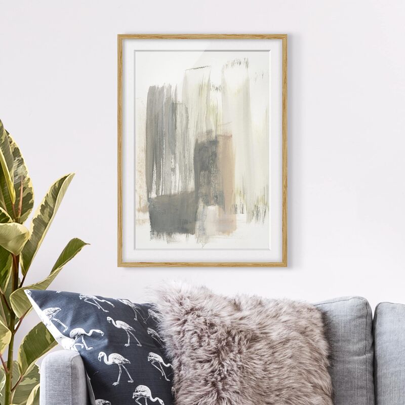 

Póster enmarcado - Un Tocco Di Pastello I Dimensión LxA: 40cm x 30cm, Marco: Roble