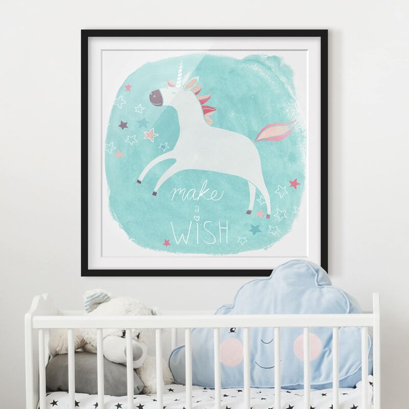 

Póster enmarcado - Unicorn Troop - Wish Dimensión LxA: 30cm x 30cm, Marco: Negro