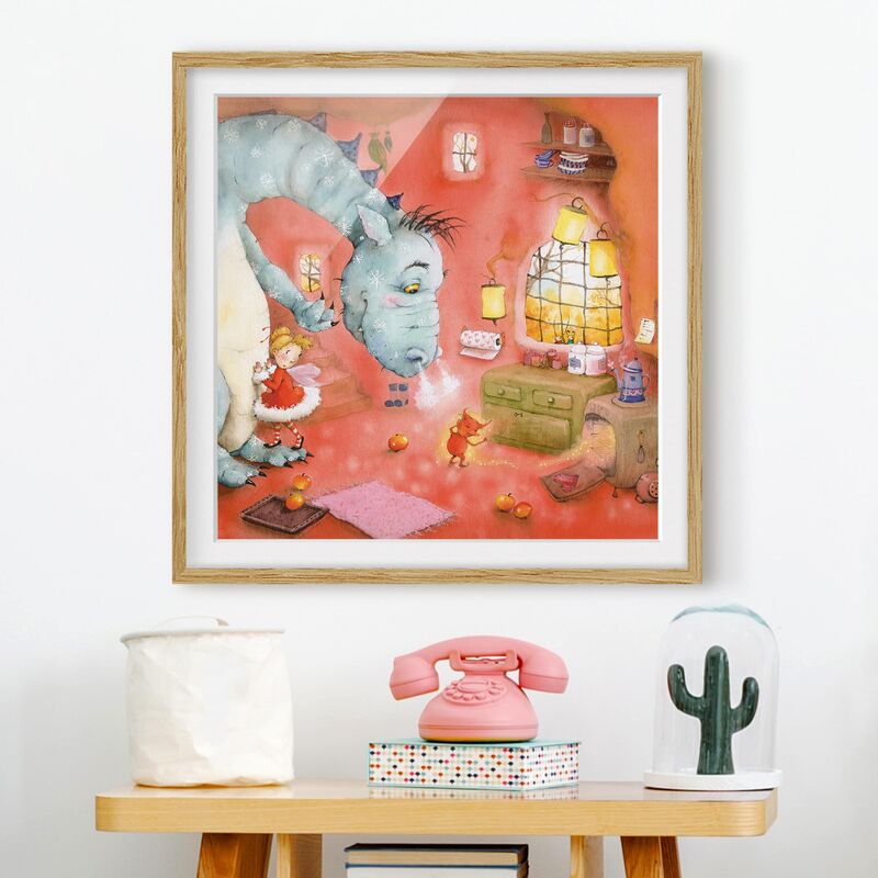 

Póster enmarcado - Vasily Procione - Hmm, Baked Apples Dimensión LxA: 30cm x 30cm, Marco: Roble