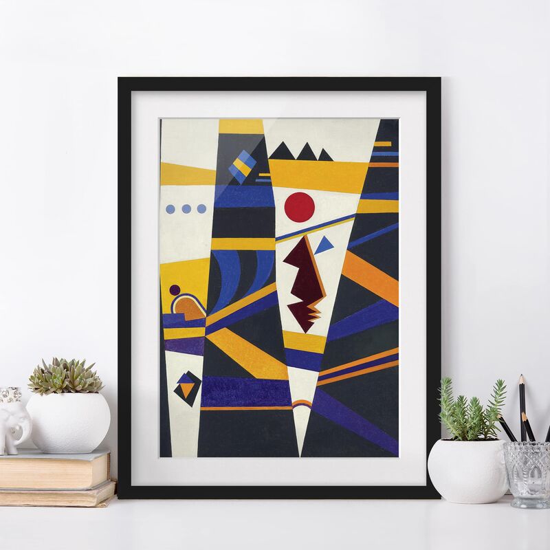

Póster enmarcado - Wassily Kandinsky - Binding Dimensión LxA: 70cm x 50cm, Marco: Negro