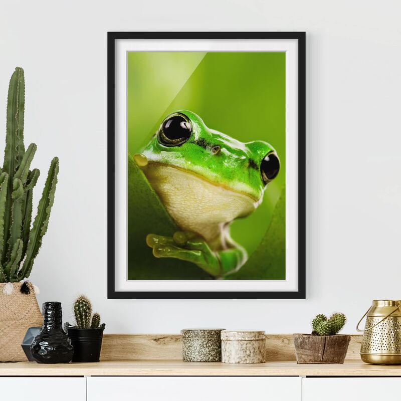

Póster enmarcado - Weatherman Dimensión LxA: 55cm x 40cm, Marco: Negro