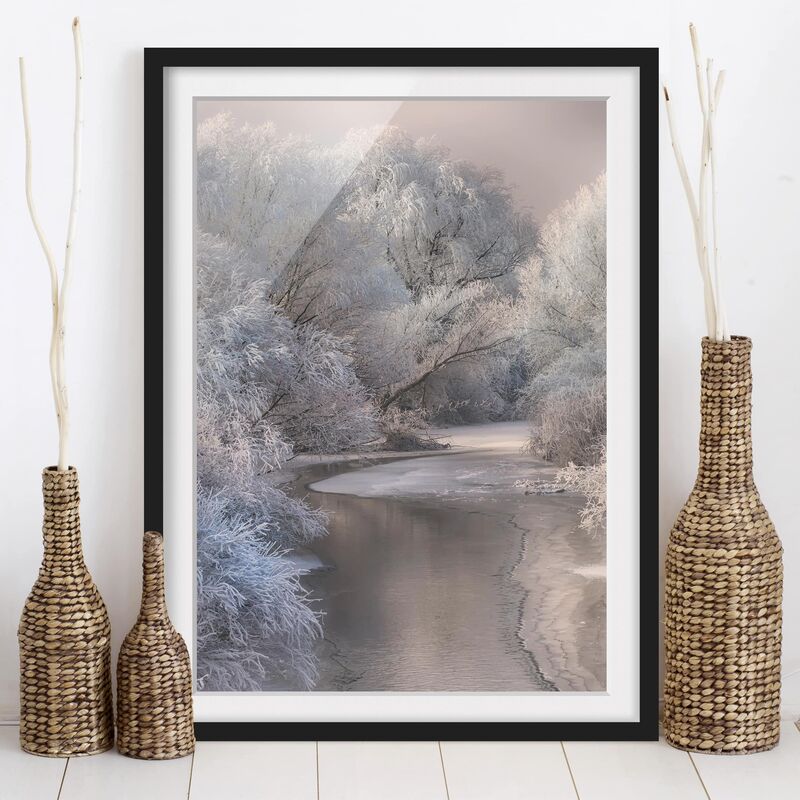 

Póster enmarcado - Winter Song Dimensión LxA: 55cm x 40cm, Marco: Negro