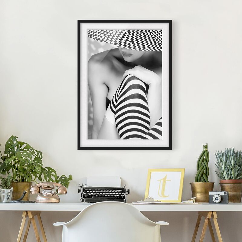 

Póster enmarcado - Zagging Did Zig Dimensión LxA: 70cm x 50cm, Marco: Negro