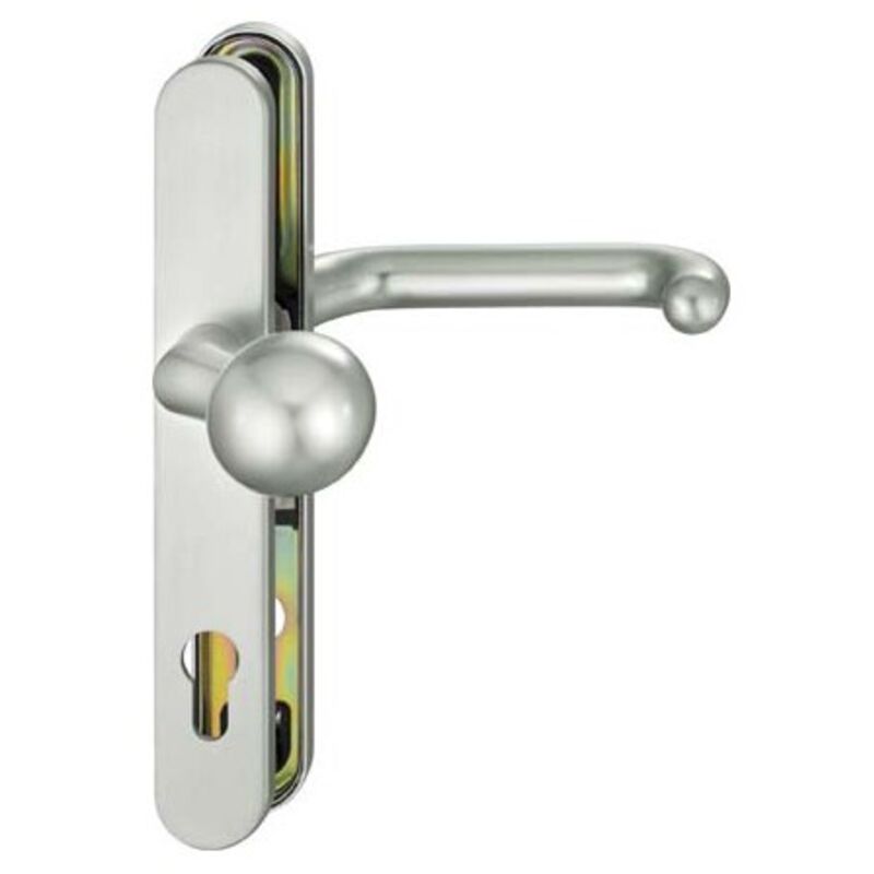 PT-Poignée porte VK8, 067816,avec.plaque ov.AluF1