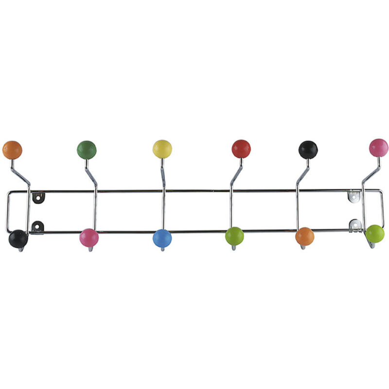 GoodHome Saturnus porte-chapeaux coloré 53 cm métal