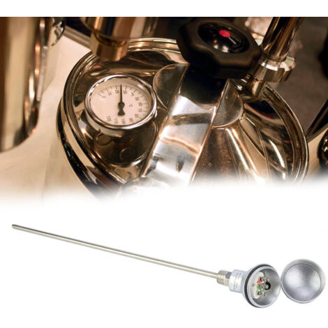 PT100-Temperatursensor mit 1/2"-NPT-Sonde und Anschlusskopf für Thermoelement (Länge 400 mm)