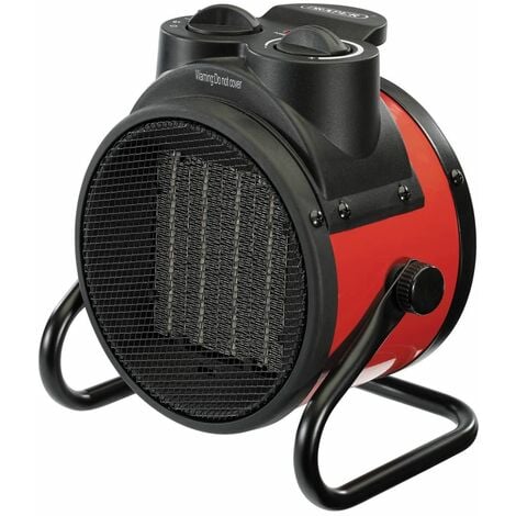 PTC Electric Space Heater, 6,800 BTU/2 kW (92967)
