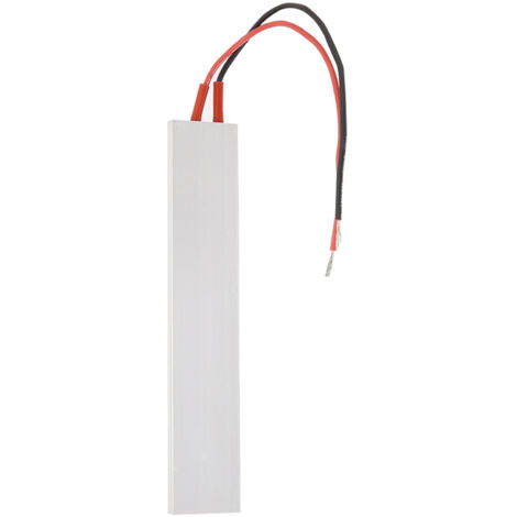 PTC-Heizelement in 150 x 28,5 mm Aluminiumgehäuse – 12 V/220 °C Thermostatplatte für schnelles Aufheizen